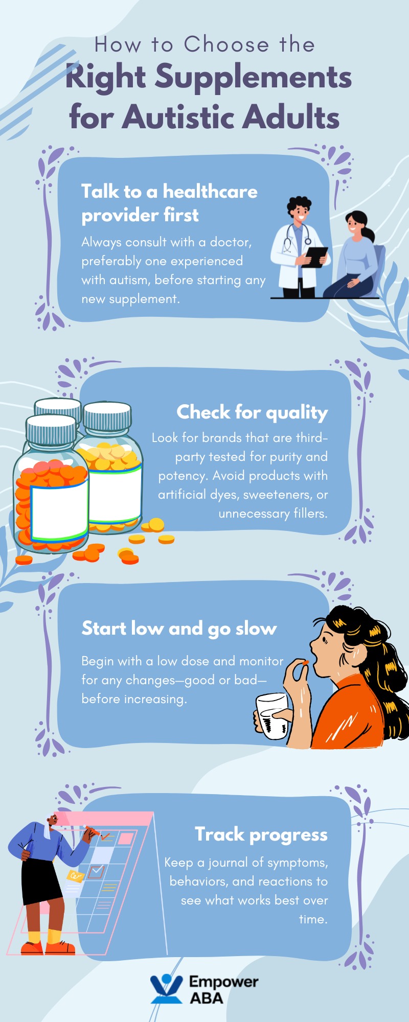 supplements for adults with autism
