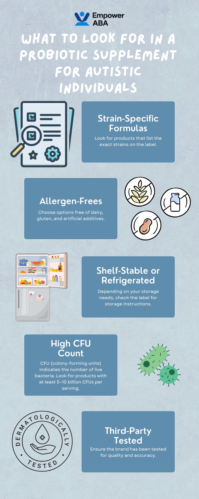 which probiotics are best for autism